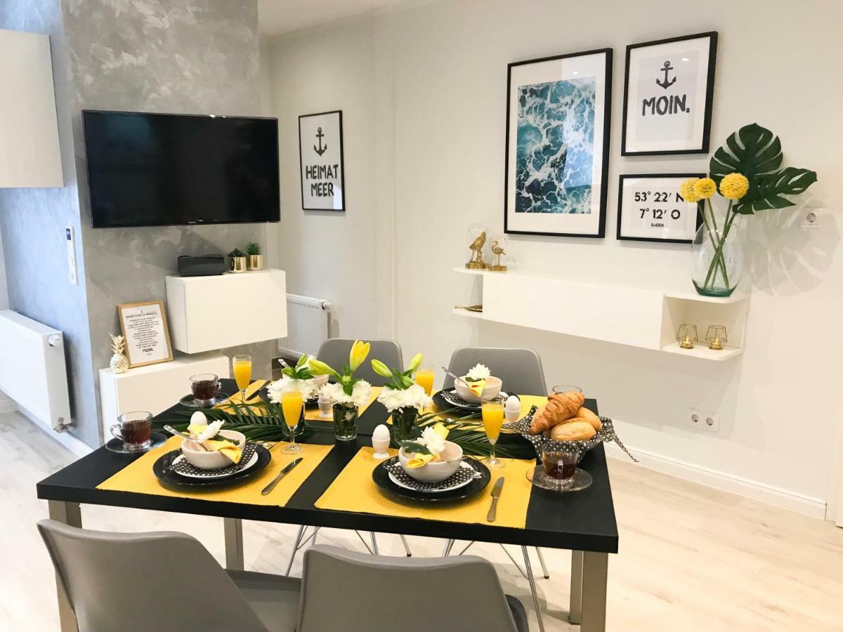Ferienwohnung Domizil Am Delft Emden Buitenkant foto